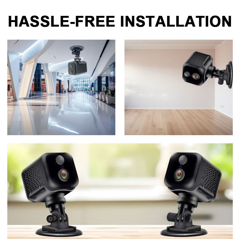 Installation-free Wi Fi Smart Wireless Surveillance Camera Free shipping