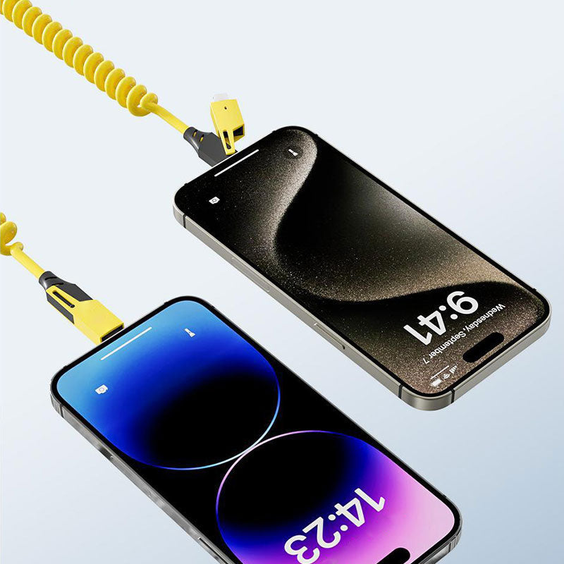 4 in 1 Spring charging Cable