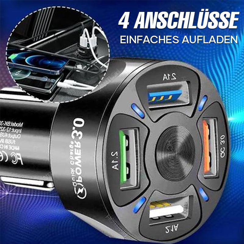 4-IN-1 charging port for car