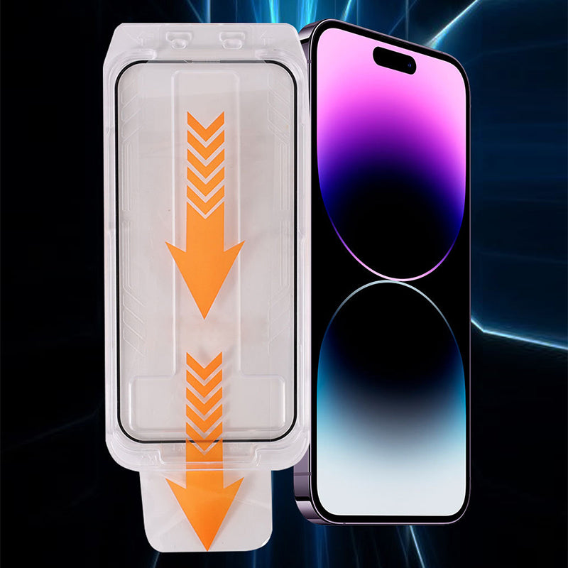 selected phones Tempered Anti-Peeping Screen Film with Easy Installation Tool