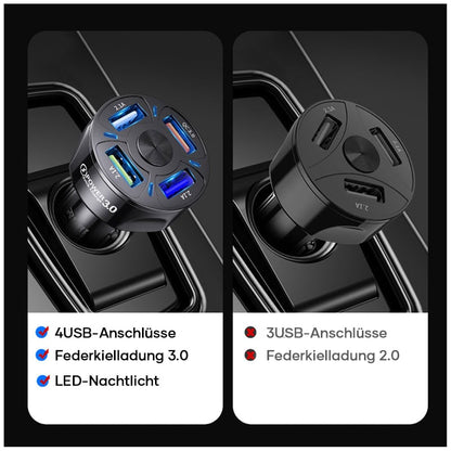 4-IN-1 charging port for car