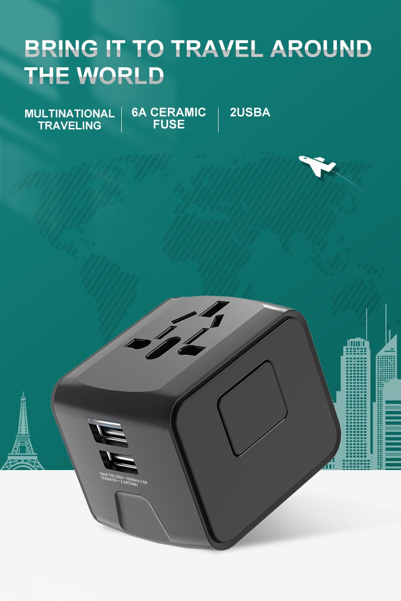 Multifunctional travel charger converter