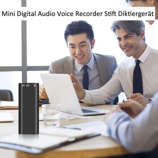 Mini Voice Recorder Smart Sound Capture, Compact and Easy to Use, Long Battery Life