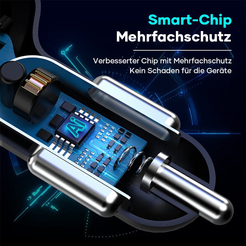 4-IN-1 charging port for car