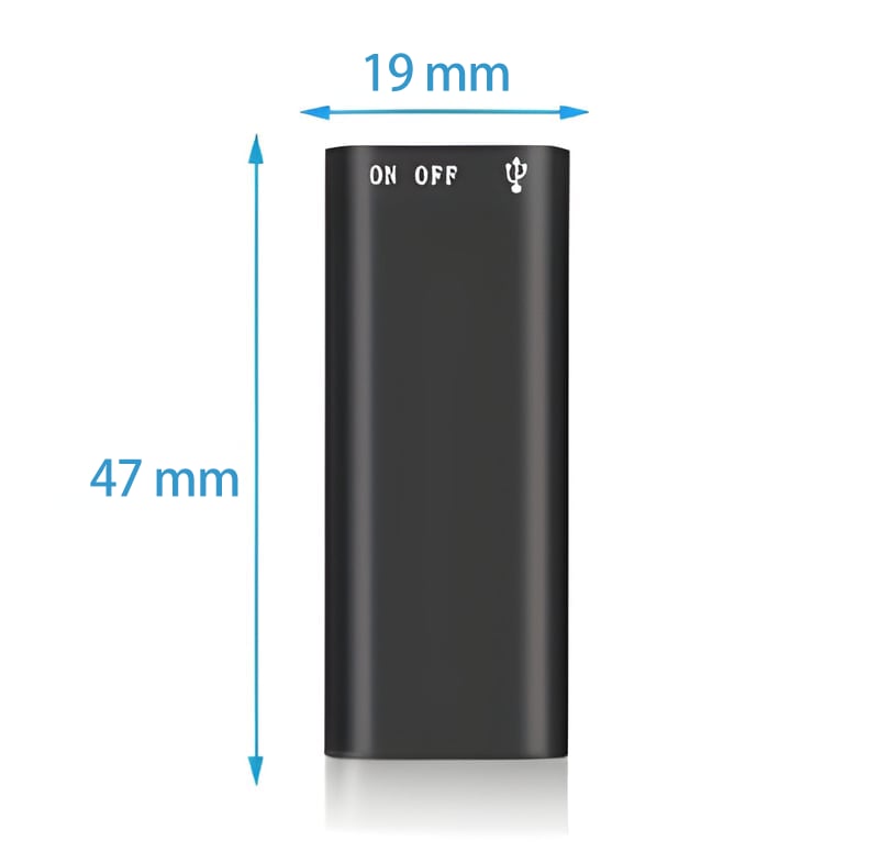 Mini Voice Recorder Smart Sound Capture, Compact and Easy to Use, Long Battery Life
