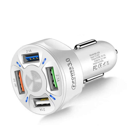 4-IN-1 charging port for car