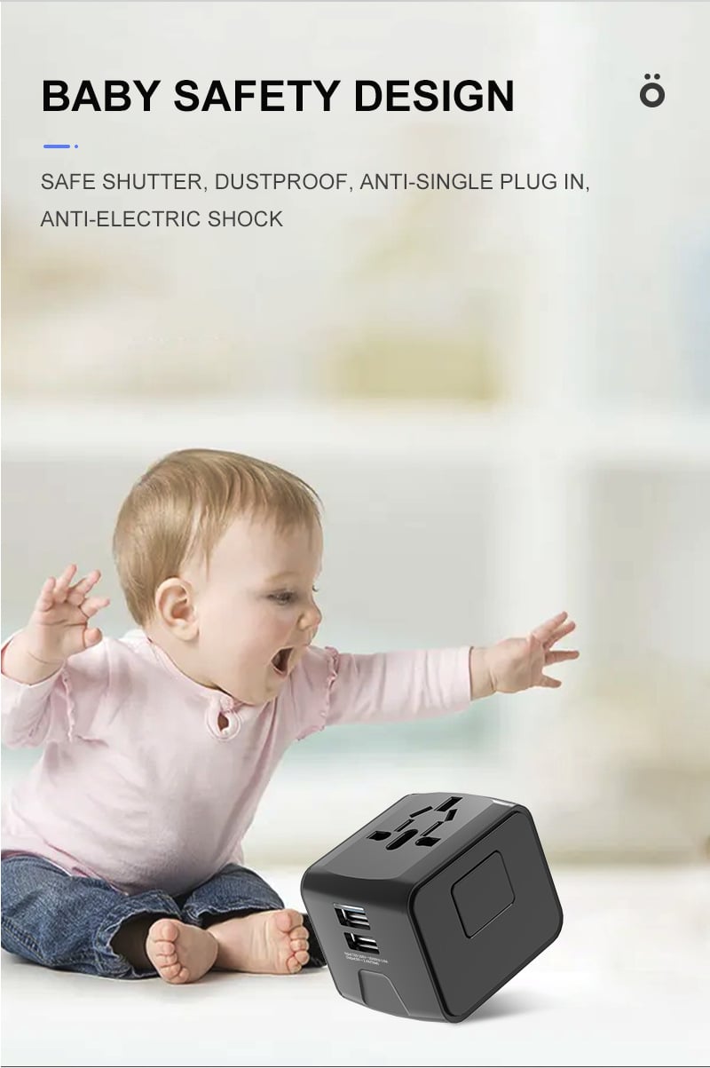 Multifunctional travel charger converter