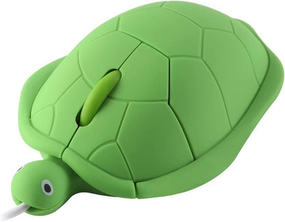 Cute Turtle Cartoon Wireless Mouse Laptop - Mause