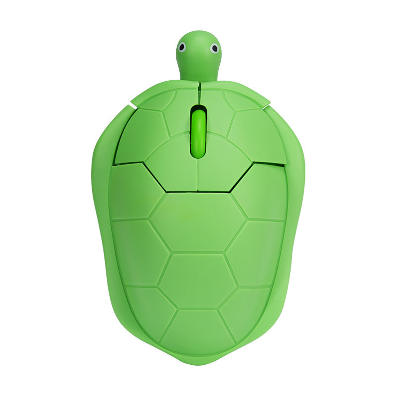 Cute Turtle Cartoon Wireless Mouse Laptop - Mause