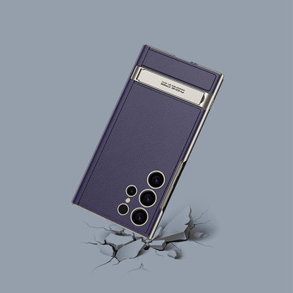 Folding Stand Phone Case with Card Holder for selected compatible devices phones S24Ultra