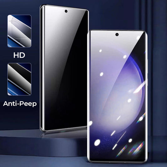 Anti-peep and 4K HD Glass Screen Protector with Auto Dust-elimination Installation for selected compatible devices phones Starry S Series