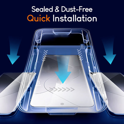 Anti-peep and 4K HD Glass Screen Protector with Auto Dust-elimination Installation for selected compatible devices phones Starry S Series