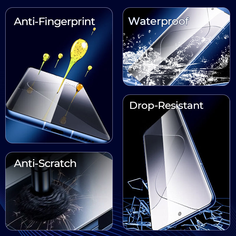 Anti-peep and 4K HD Glass Screen Protector with Auto Dust-elimination Installation for selected compatible devices phones Starry S Series