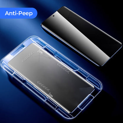 Anti-peep and 4K HD Glass Screen Protector with Auto Dust-elimination Installation for selected compatible devices phones Starry S Series