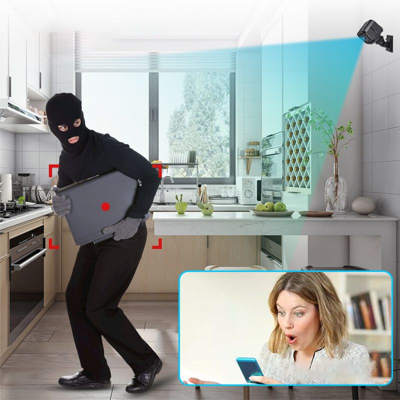 Installation-free Wi Fi Smart Wireless Surveillance Camera Free shipping
