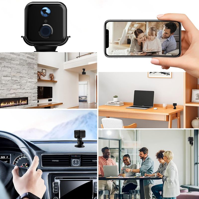 Installation-free Wi Fi Smart Wireless Surveillance Camera Free shipping