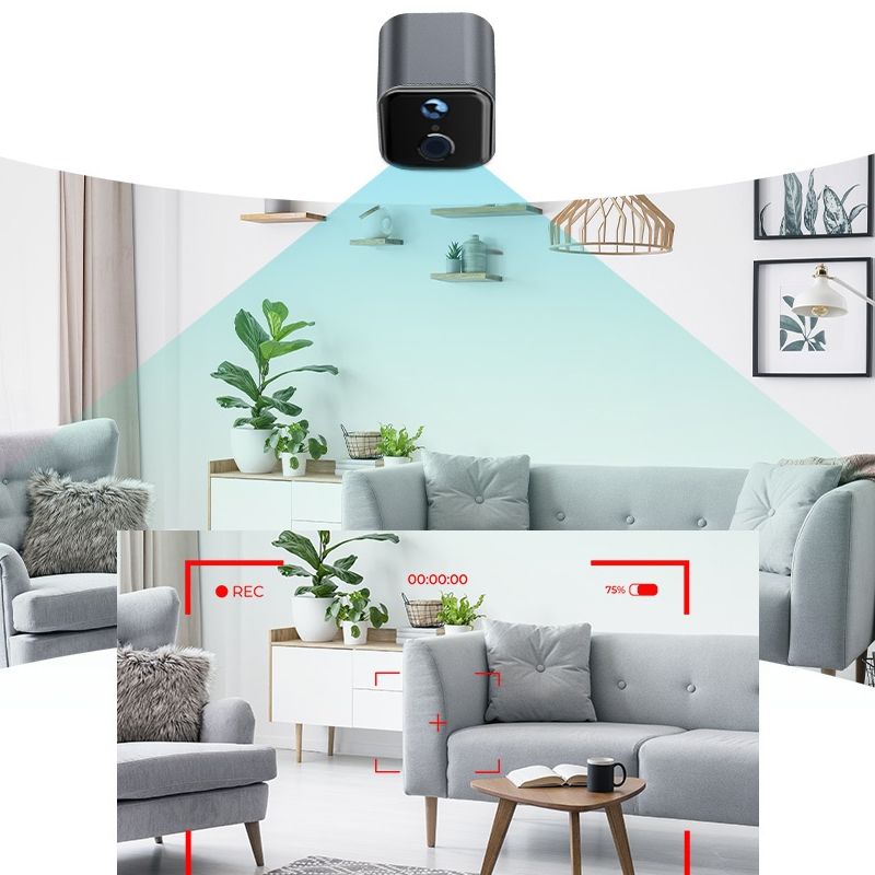 Installation-free Wi Fi Smart Wireless Surveillance Camera Free shipping