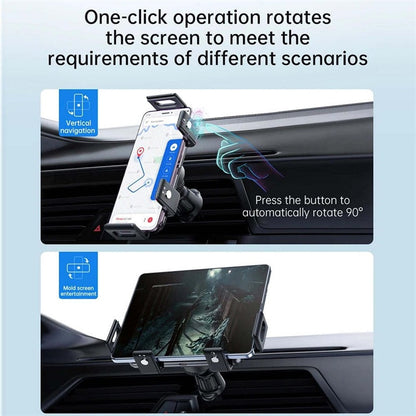 Dual Coil Wireless Car Charger Phone Mount