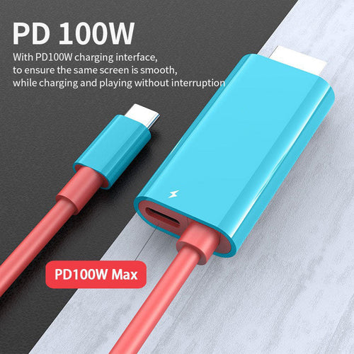 USB-C to HDMI Adapter Cable for gaming devices
