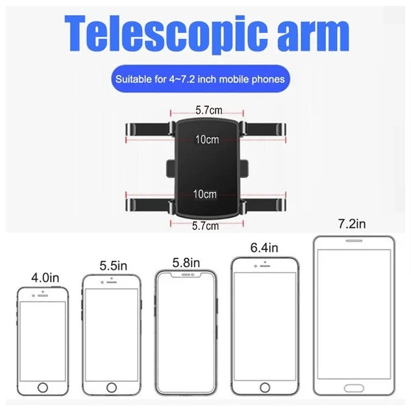 Multifunctional Dashboard Clip-on Car Phone Holder