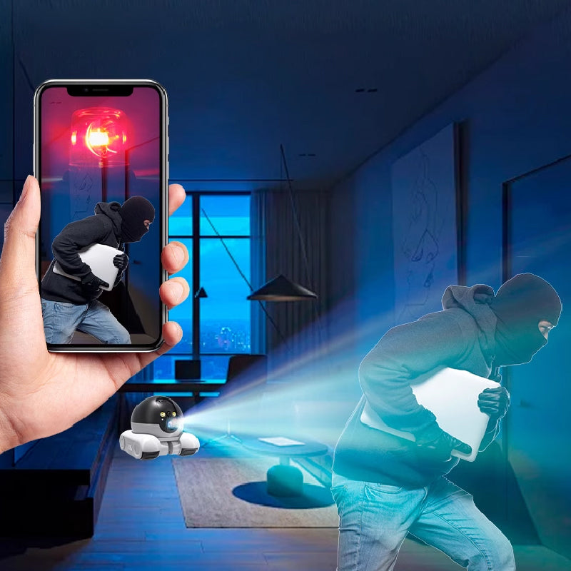 HD Wireless Intelligent Remote Pet Robot Camera