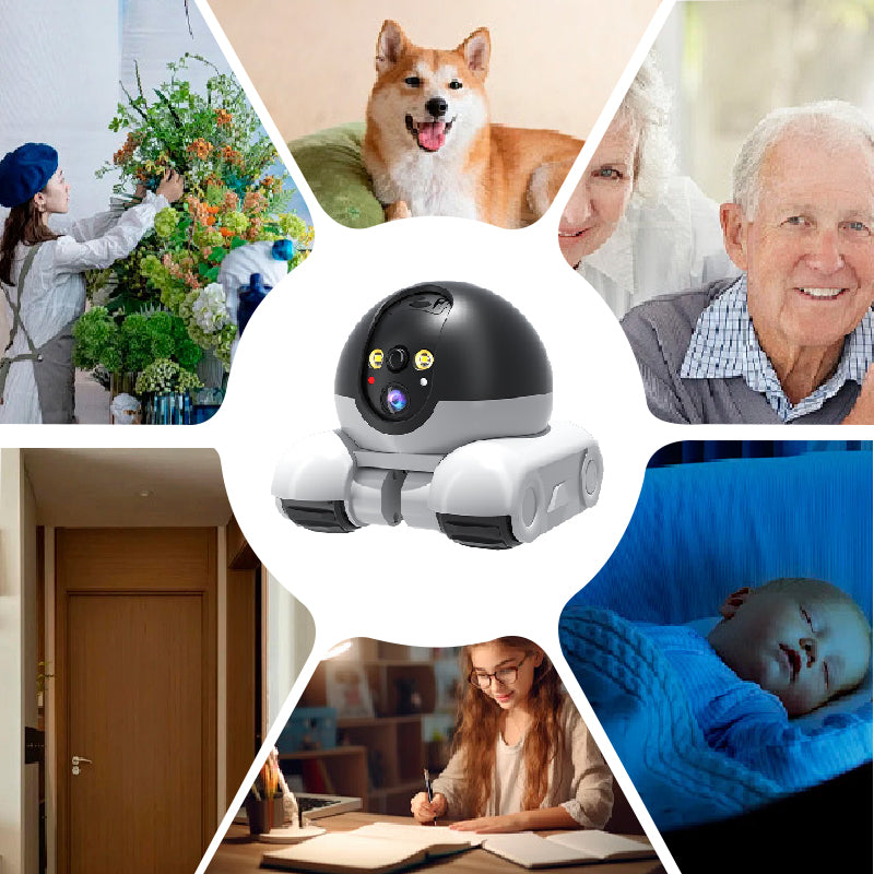 HD Wireless Intelligent Remote Pet Robot Camera