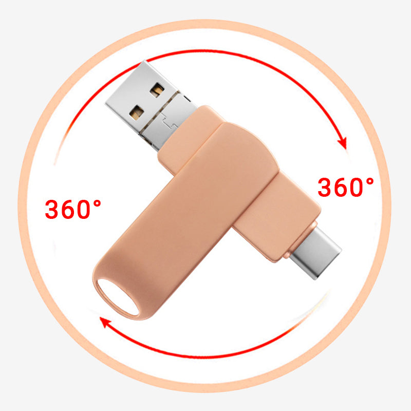 4-in-1 Multi-Interface Flash Drive (Phone/PC