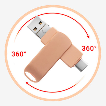 4-in-1 Multi-Interface Flash Drive (Phone/PC