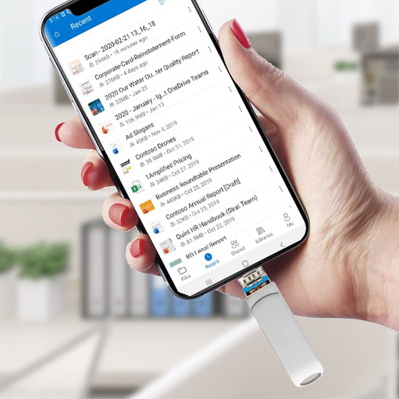 4-in-1 Multi-Interface Flash Drive (Phone/PC