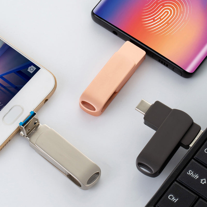 4-in-1 Multi-Interface Flash Drive (Phone/PC