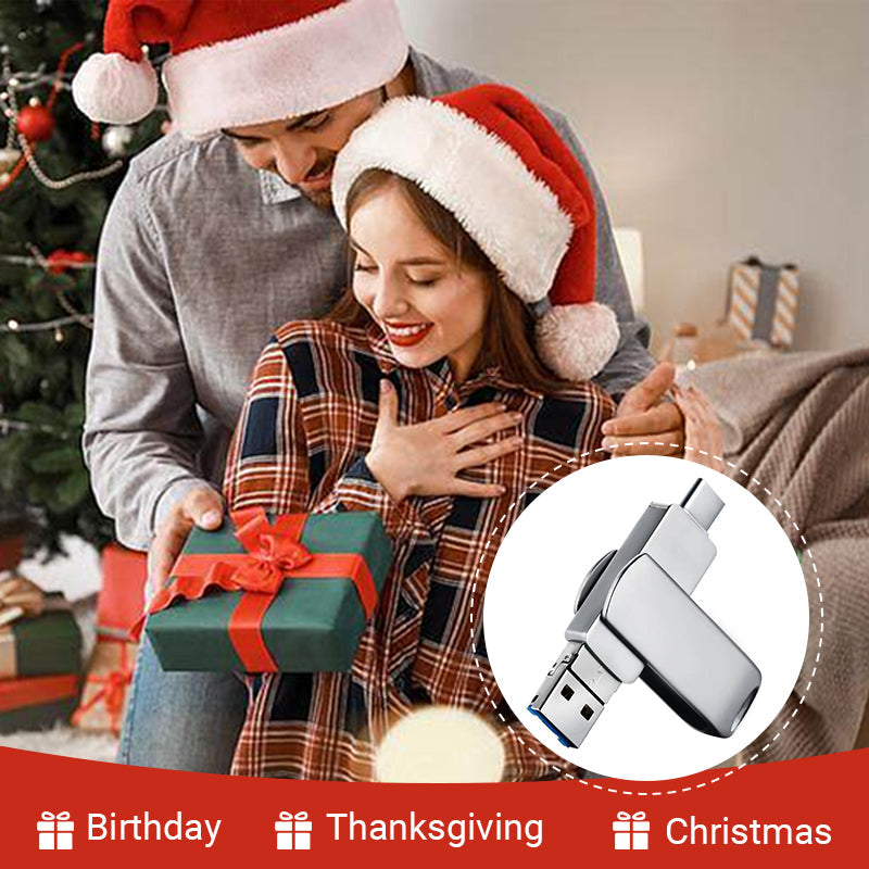 4-in-1 Multi-Interface Flash Drive (Phone/PC