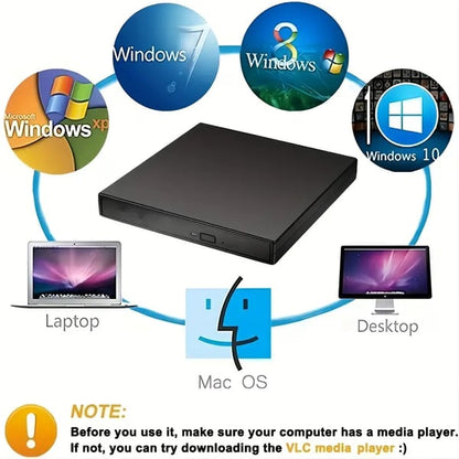 External CD/DVD Burner