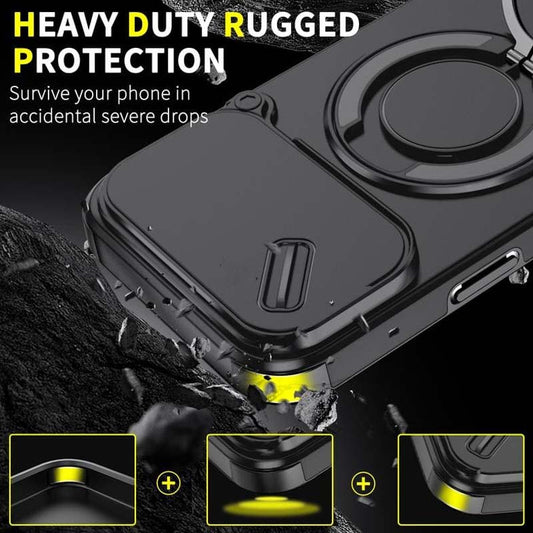 Magnetic Phone Case with Ring Stand For selected phones