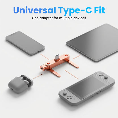 charging Adapter with 360 Foldable Phone Stand