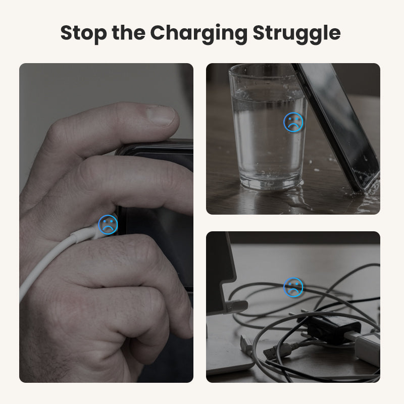 charging Adapter with 360 Foldable Phone Stand