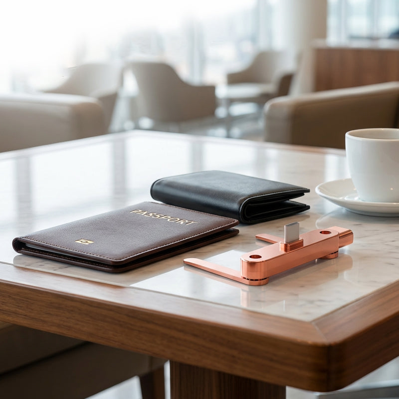 charging Adapter with 360 Foldable Phone Stand
