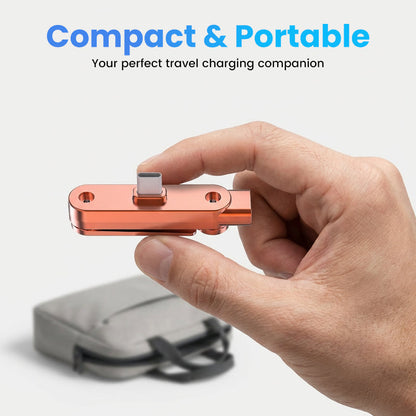 charging Adapter with 360 Foldable Phone Stand