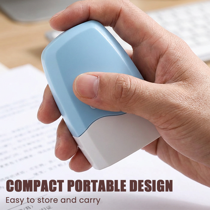 Privacy Roller Stamp Hide personal info easy-use. No shredding needed. Refillable and portable