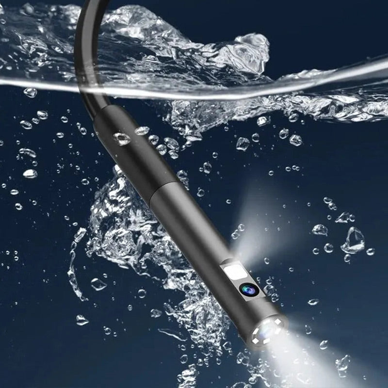 water-resistant Borescope Camera with Adjustable Light