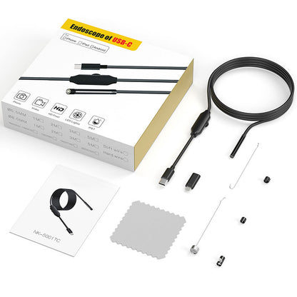 water-resistant Borescope Camera with Adjustable Light