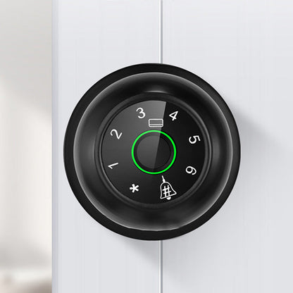 Spherical Multi-Unlock Smart Fingerprint Lock