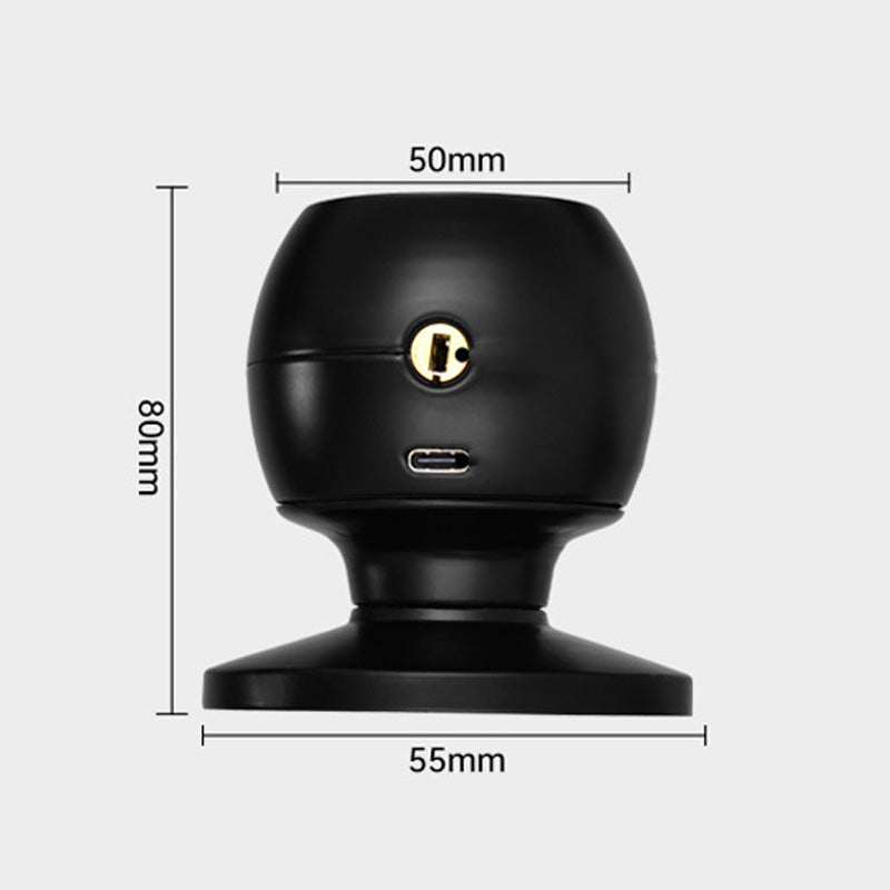 Spherical Multi-Unlock Smart Fingerprint Lock