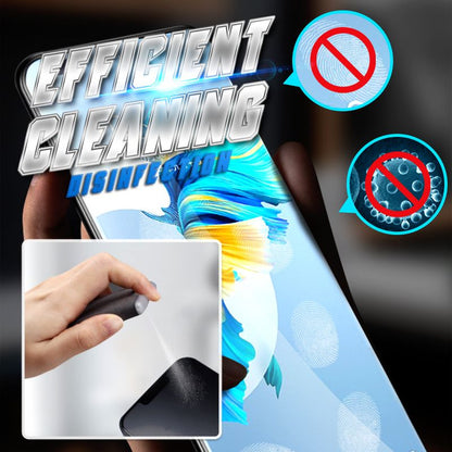 Portable Reusable 2 in 1 Screen Cleaner and Microfiber Cloth