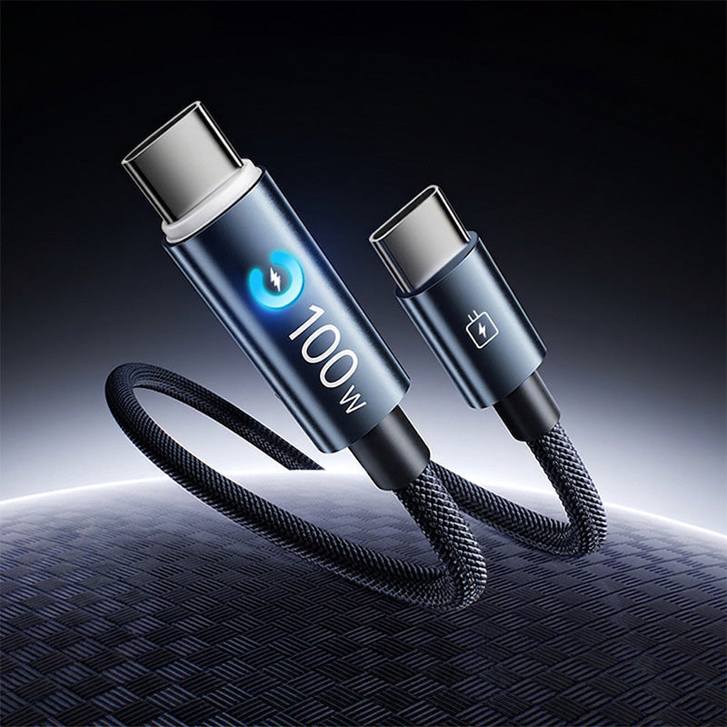 Charge Any Device easy-use! 100W Braided Cable