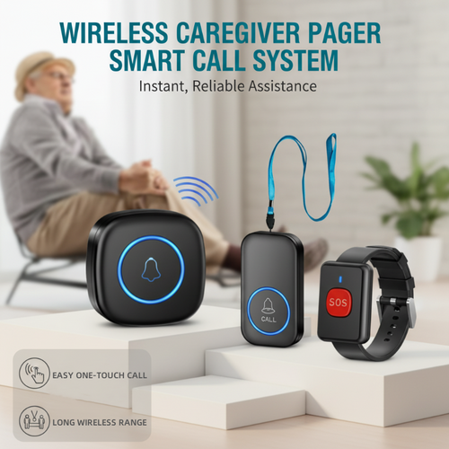 Wireless Caregiver Pager Smart Call System